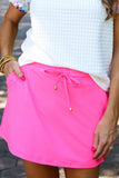 Neon Pink Skort with Pockets