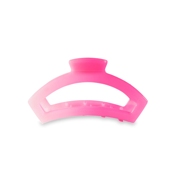 Open Pink Ombre Teleties Tiny Hair Clip