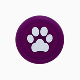 Paw Print Purple Wine Topper