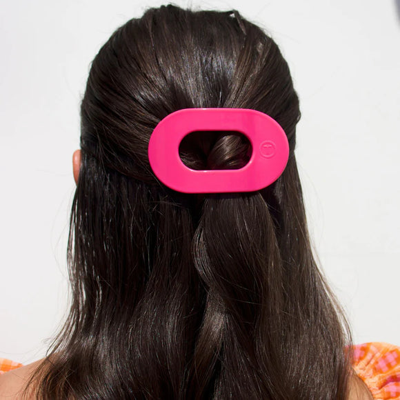 Tropical Punch Small Flat Teleties Clip