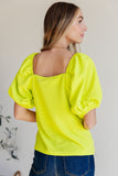 Try Me Balloon Sleeve Blouse