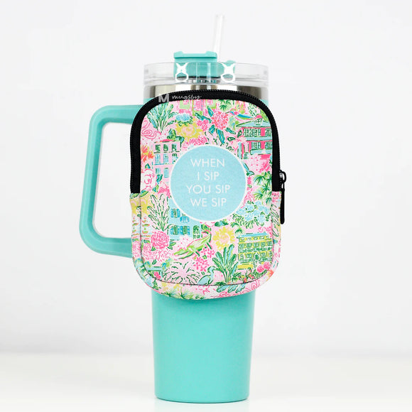 Cup Backpack - When I Sip You Sip We Sip