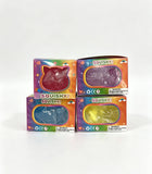 Transparent Chubby Cat Squishy Toy Stress Relief Fidget Toy