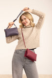 Saddle Brown All the Pockets Crossbody/Wristlet