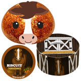 Farm Barnyard Squishy Dumpling Toy