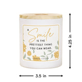 Smile Prettiest Thing Candle