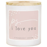 PS I Love You Candle