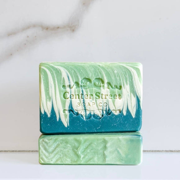 Spearmint + Eucalyptus Handmade Soap Bar - 4oz