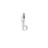 Letter Charm: Gold / J