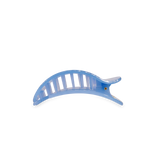 Teleties Flat Round Hair Clip | Small | Blue Lagoon