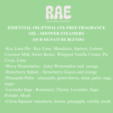 Single Shower Steamer - Aromatherapy : Peppermint eucalyptus