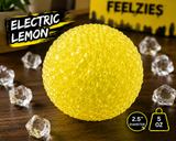 FEELZiES™ Icy Crunch Squishy™ featuring CrunchCore™ Filling: Electric Lemon