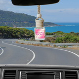 Hanging Car Diffusers | Island Escape | Made in USA: Round Bottle