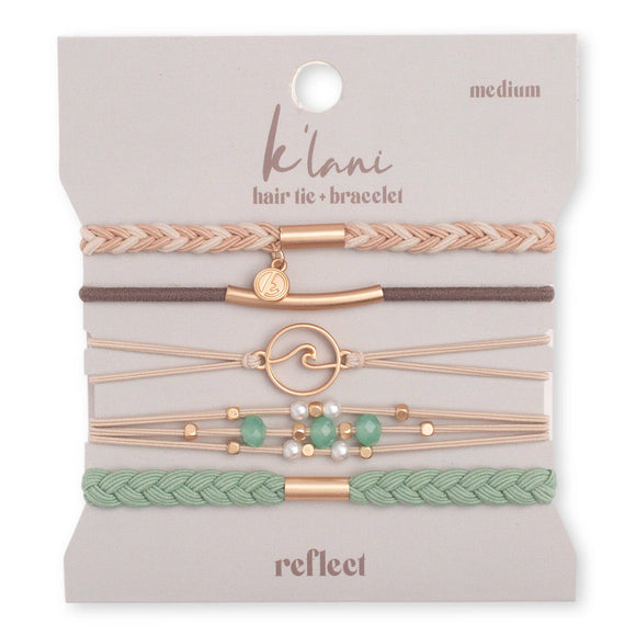 Reflect Hair Tie Bracelets: Medium