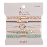 Reflect Hair Tie Bracelets: Medium
