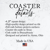 Custom Zip Code Coaster