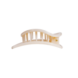 Almond Beige | Medium | Flat Circle Hair Clip