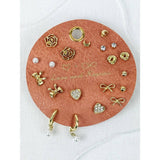 Shine All Day Minimal Earrings: GOLD / ONE(6)