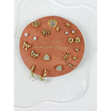 Shine All Day Minimal Earrings: GOLD / ONE(6)