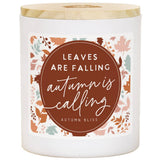 Autumn Calling Leaves Candle