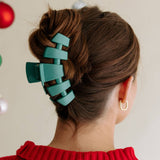 Teleties Classic Hair Clip | Large | Fir Real
