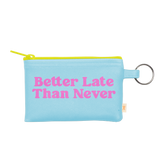 Better Late Than Never Colorblock Penny Key Ring