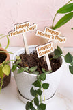 Funny Spring Wooden Plant Markers: Sassy bitch