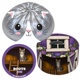 Farm Barnyard Squishy Dumpling Toy