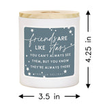 Friends Like Stars Friend Gift Soy-Based Candle