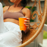 Insulated Stackable Tumbler 16 oz - Solar Orange