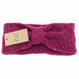 Orchid Sequin Brioche Cable Knit C.C Headband