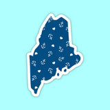 Maine Anchor State Sticker