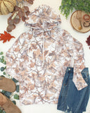 IN STOCK Ashley Hoodie - Woodsy Camo: XL