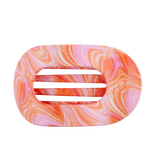 Just Keep Swimming | Large | Flat Round Hair Clip