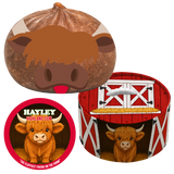 Farm Barnyard Squishy Dumpling Toy