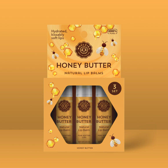 Honey Butter Lip Balm Set Of 3