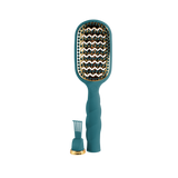 Vented Hair Brush - Teal With It