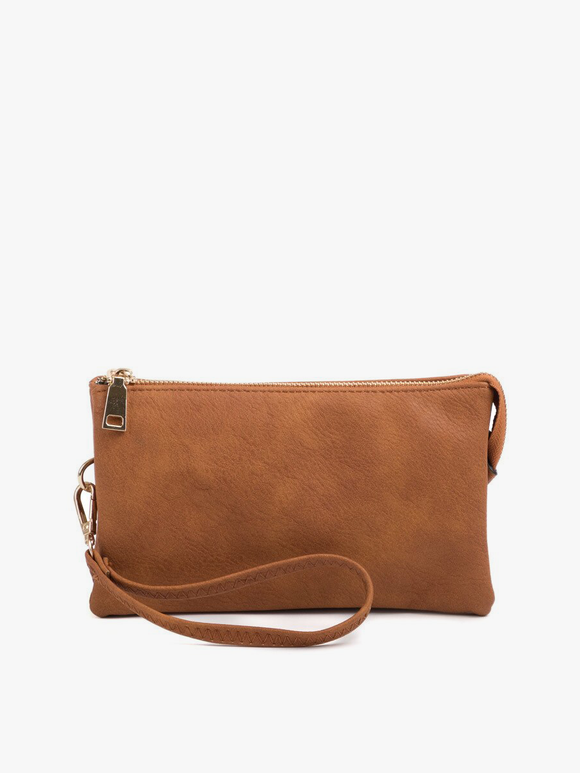 All the Pockets Crossbody in Brown