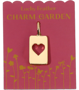Charm Garden - LOVE - Cut out heart