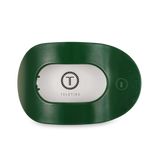 Teleties Round Flat Hair Clip | Large | Mistletoe