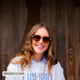 Briggs - Women's Polarized Small/ Medium Aviator: Blue