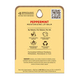 Holiday Peppermint Moisturizing Lip Balm Blister Box