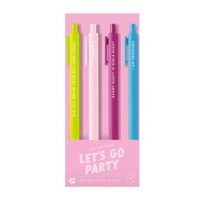 Jotter Sets 4 Pack (New Sets!!!): Let's Go Party (Barbie)