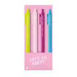 Jotter Sets 4 Pack (New Sets!!!): Let's Go Party (Barbie)