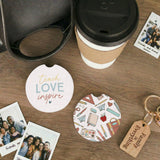 Teach Inspire Supplies Teacher Gift Car Coaster Set