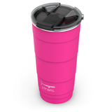 Insulated Stackable Tumbler 26 oz - Dragon Fruit Fuchsia