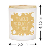 Favorite Kid Mom Gift Soy-Based Candle