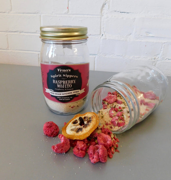 16 oz RASPBERRY MOJITO SPIRIT SIPPER COCKTAIL INFUSION