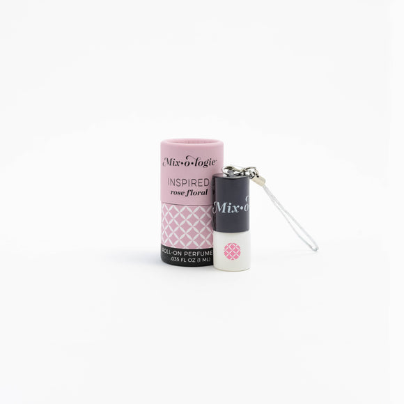 Inspired (rose floral) | Keychain Mini Roll-On Perfume