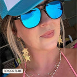 Briggs - Women's Polarized Small/ Medium Aviator: Purple